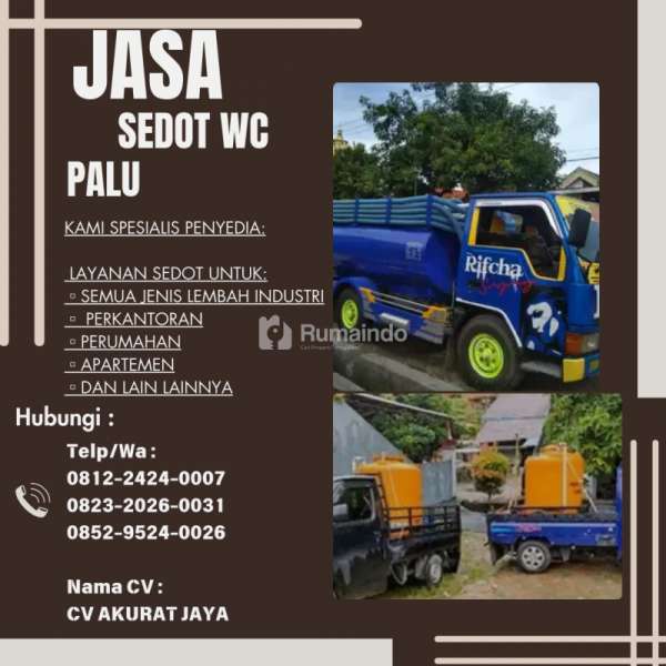 JASA SEDOT WC MURAH PALU