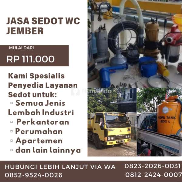 JASA SEDOT WC MURAH JEMBER