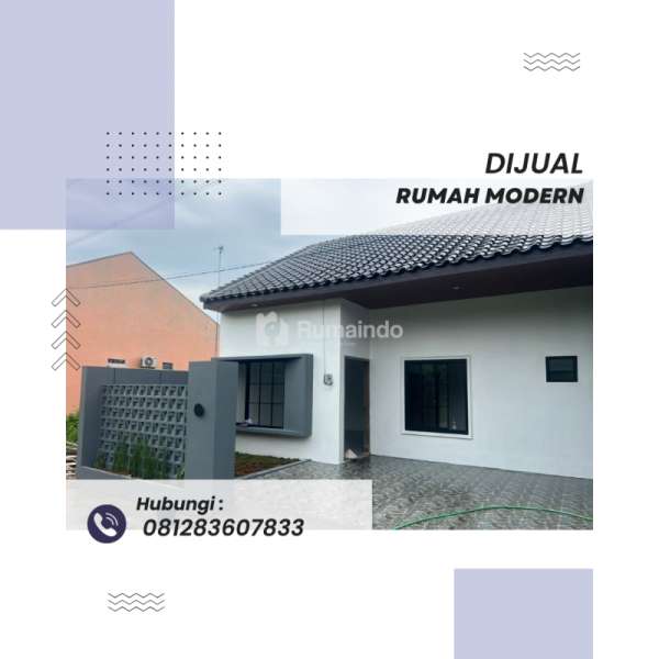 dijual rumah modern