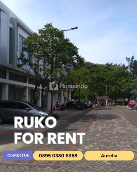 Disewakan Ruko Circle West, Citra Garden 6, Citra Garden City, Jakarta Barat