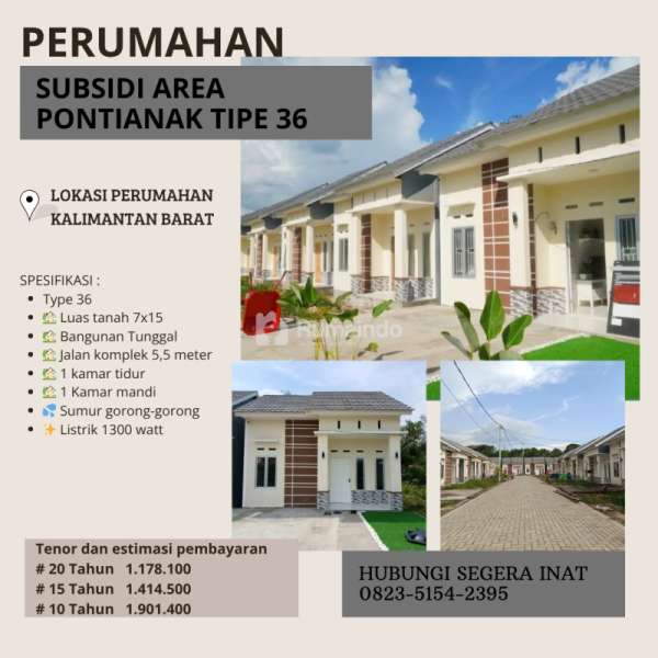 PERUMAHAN SUBSIDI AREA PONTIANAK TIPE 36