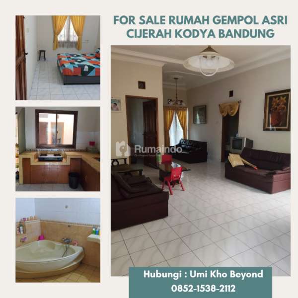 FOR SALE  Rumah Gempol Asri Cijerah Kodya Bandung
